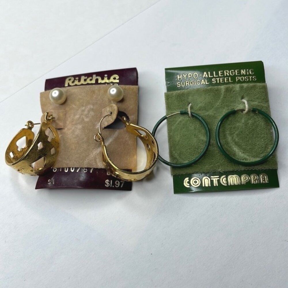 Three Sets of Earrings‎